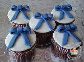 Cupcake Laço Azul