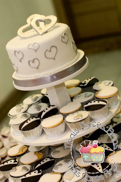Torre de cupcakes